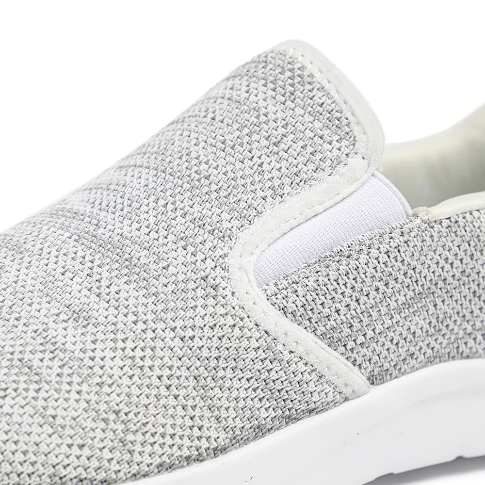 Xflow Foam Women's Slip On Walking Shoes - White Grey.