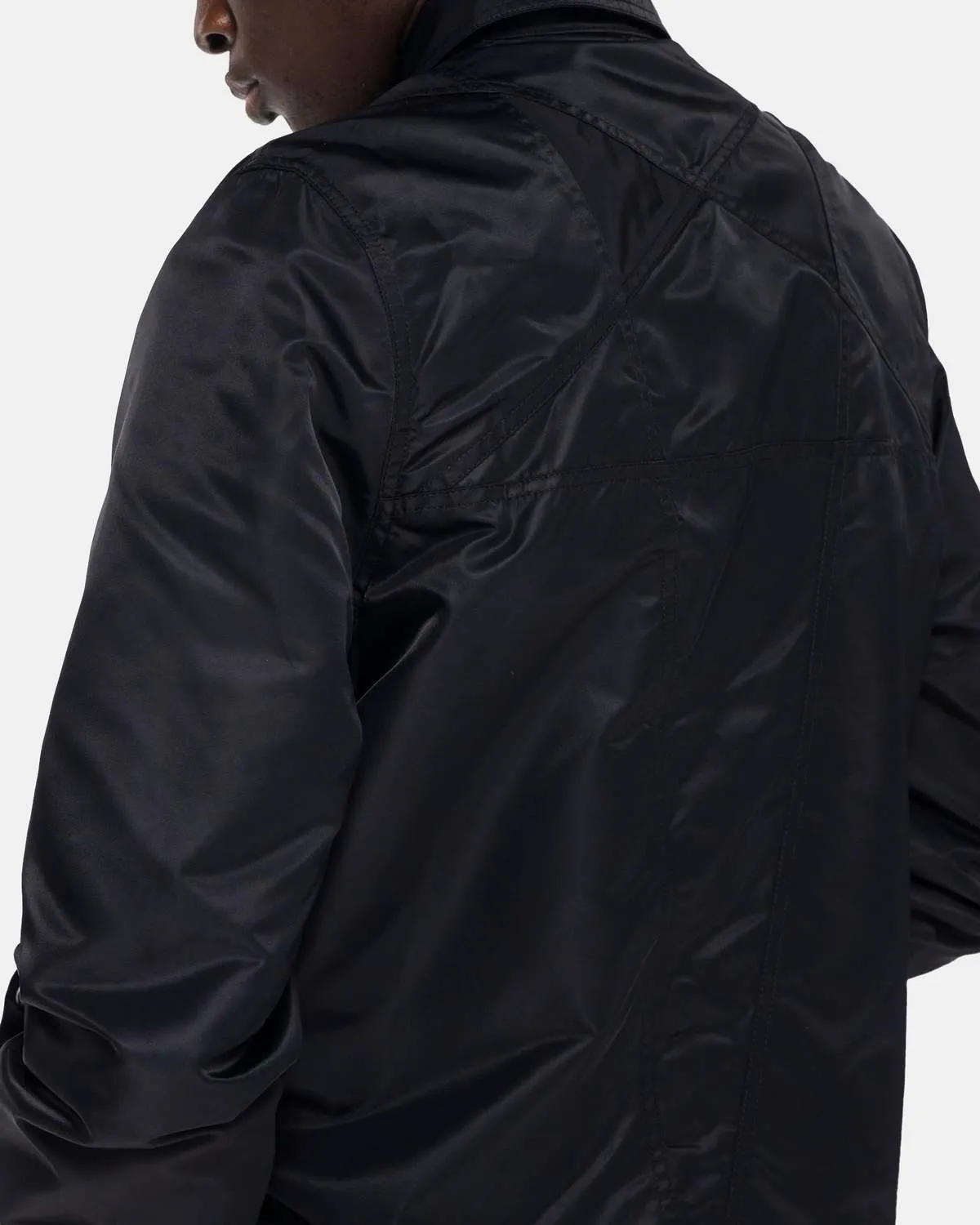 Zipfront Jacket - Black